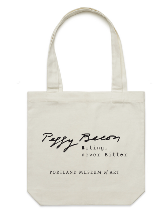 Peggy Bacon tote - PMA Store at the Portland Museum of Art, Maine