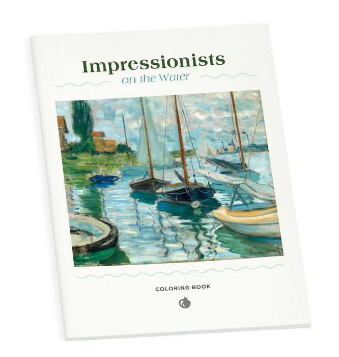 Impressionists on the Water Coloring Book