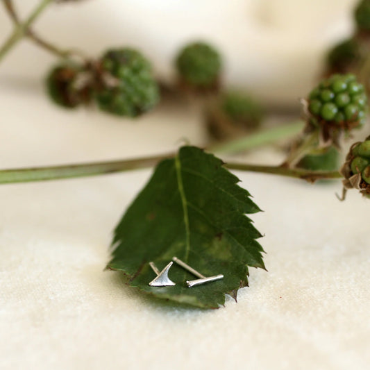 Blackberry Thorn + Bramble Mis-match Studs Earrings SS - PMA Store at the Portland Museum of Art, Maine