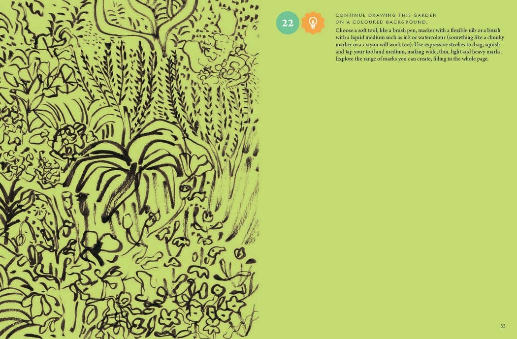 Chronicle Books - Drawing Nature: 100 Prompts, Projects and Playful Exercises - PMA Store at the Portland Museum of Art, Maine