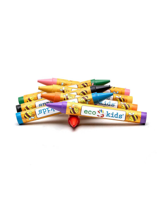 beeswax crayons - extra large - case: Without display / without 12 jumbo pencil sharpeners