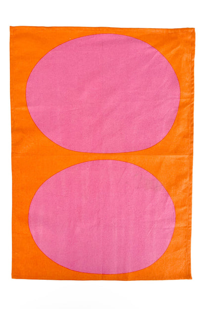 See Design - Tea Towels (Set of 2): Rocks Orange/Yellow - PMA Store at the Portland Museum of Art, Maine
