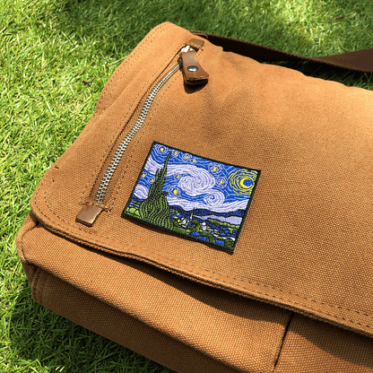 Today is Art Day - Patch - Starry Night - Van Gogh - PMA Store at the Portland Museum of Art, Maine