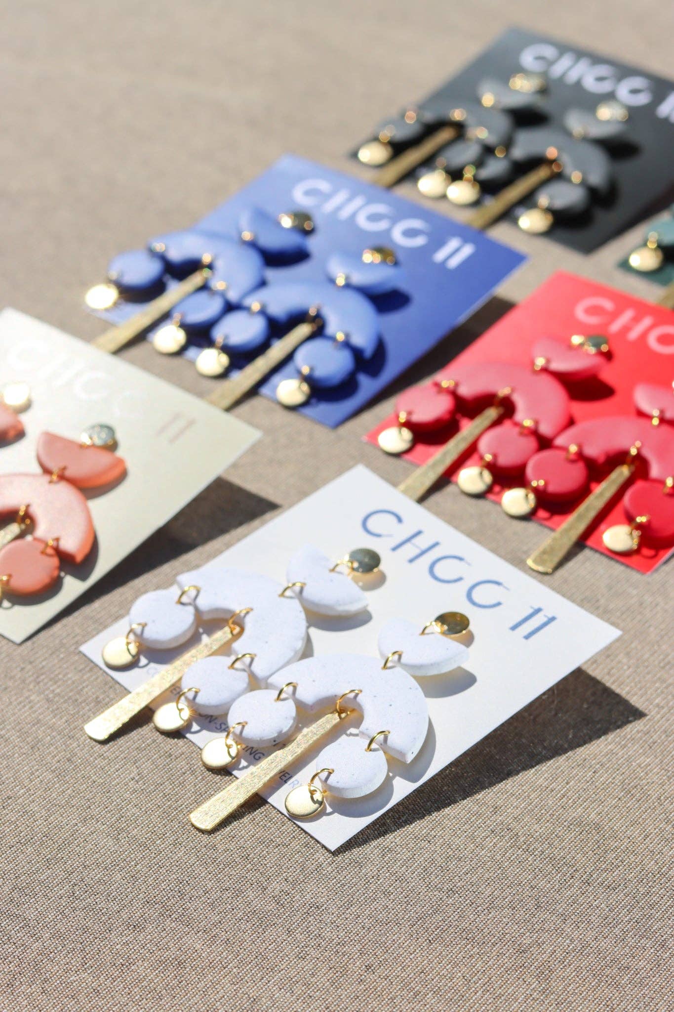 MIRANDA EARRINGS: Clay - PMA Store at the Portland Museum of Art, Maine