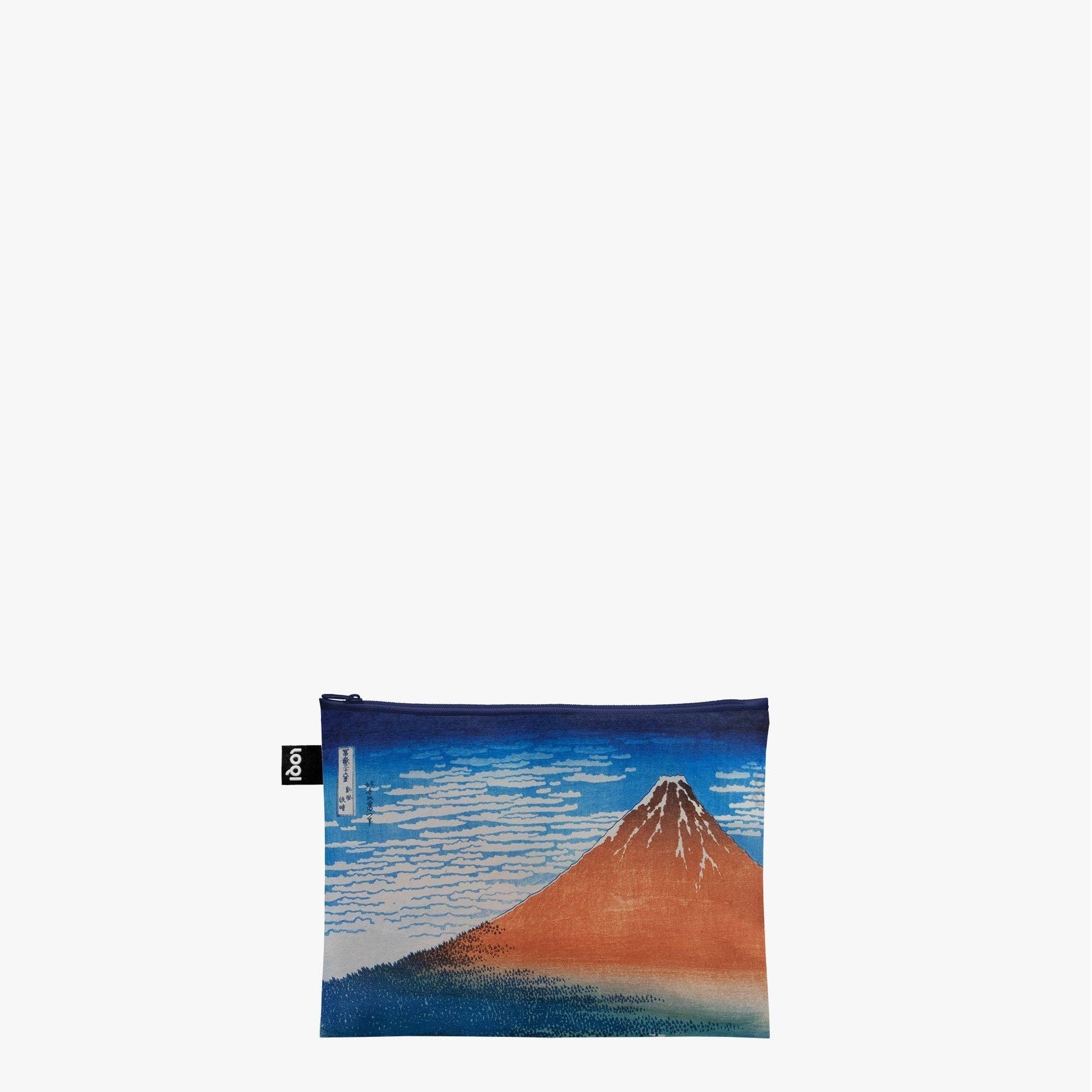 KATSUSHIKA HOKUSAI Recycled Zip Pockets - PMA Store at the Portland Museum of Art, Maine