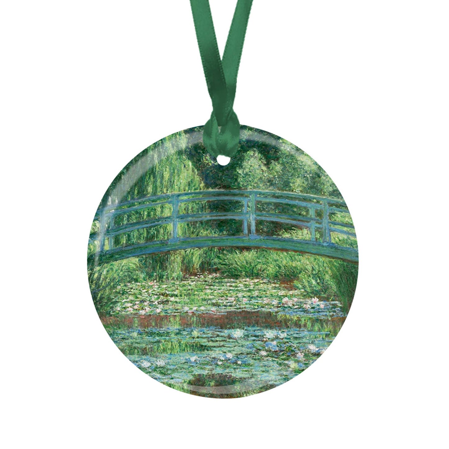 Monet "Japanese Footbridge" Keepsake Ornament - PMA Store at the Portland Museum of Art, Maine