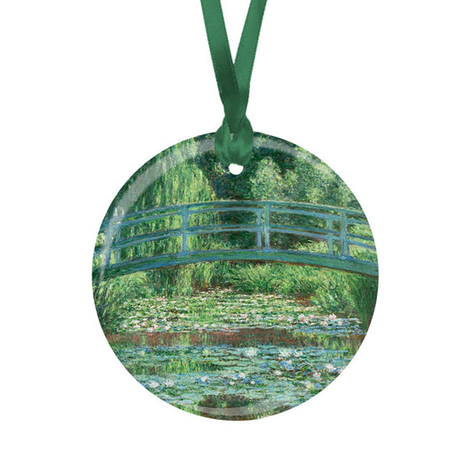 Monet "Japanese Footbridge" Keepsake Ornament - PMA Store at the Portland Museum of Art, Maine