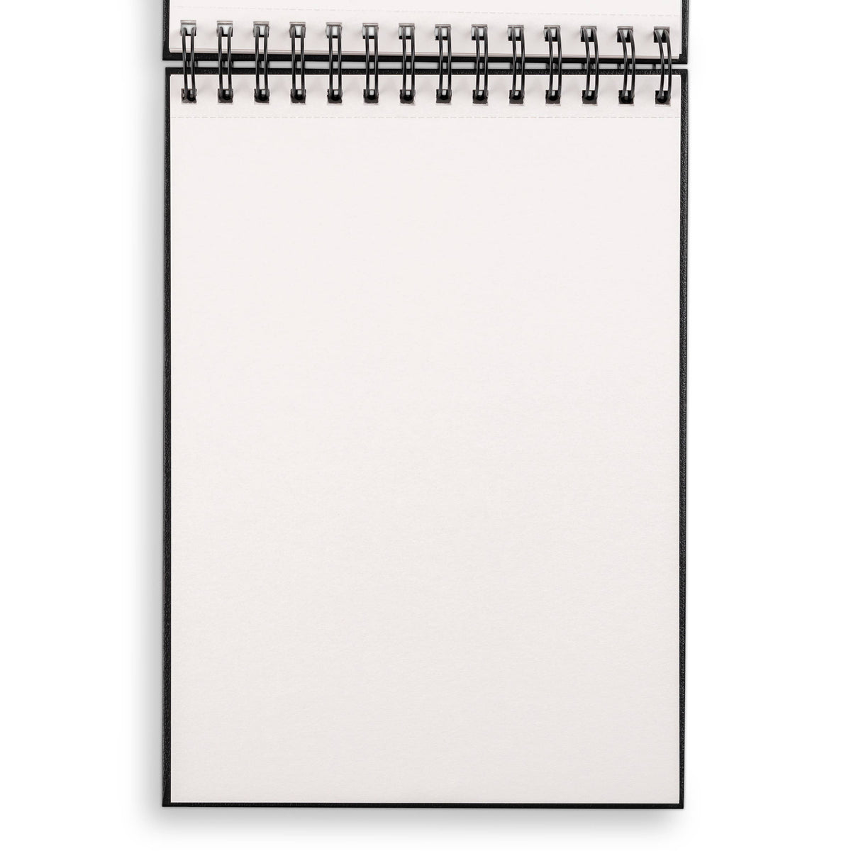 Hachette Book Group - Medium Sketchbook 10x7"- Basic Spiral Fliptop Landsc (Black): Spiral Bound