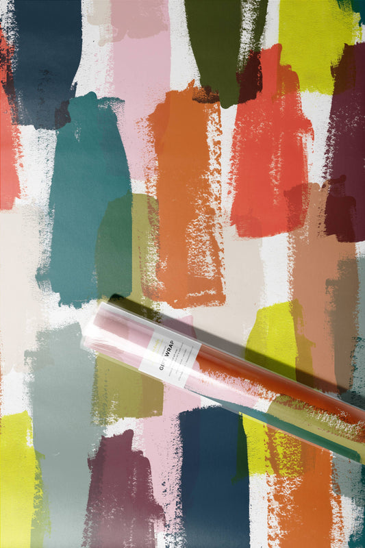 Brushstroke Wrap: Roll of 2 Sheets - PMA Store at the Portland Museum of Art, Maine