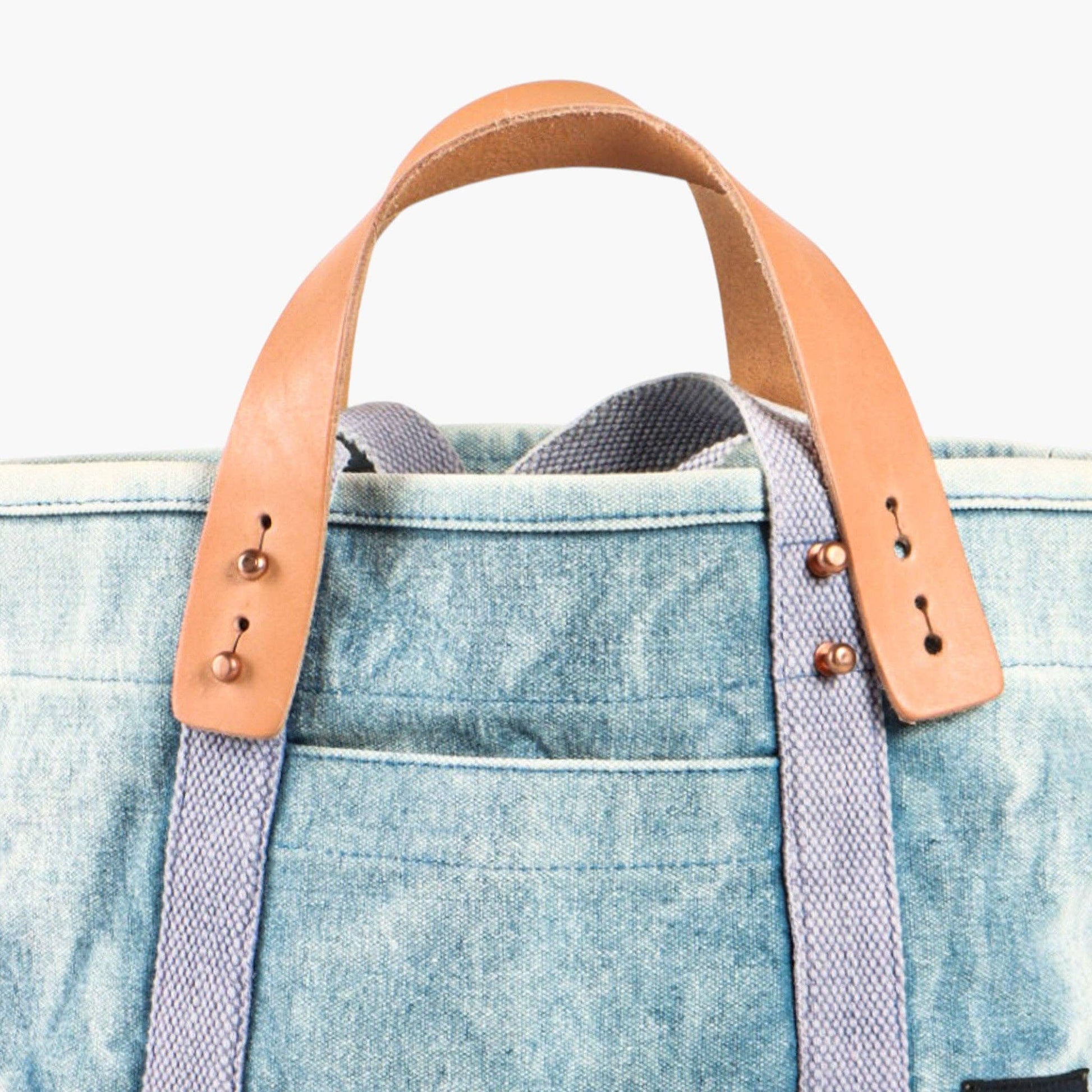IMMODEST COTTON - Lunch Tote | Acid Wash - PMA Store at the Portland Museum of Art, Maine