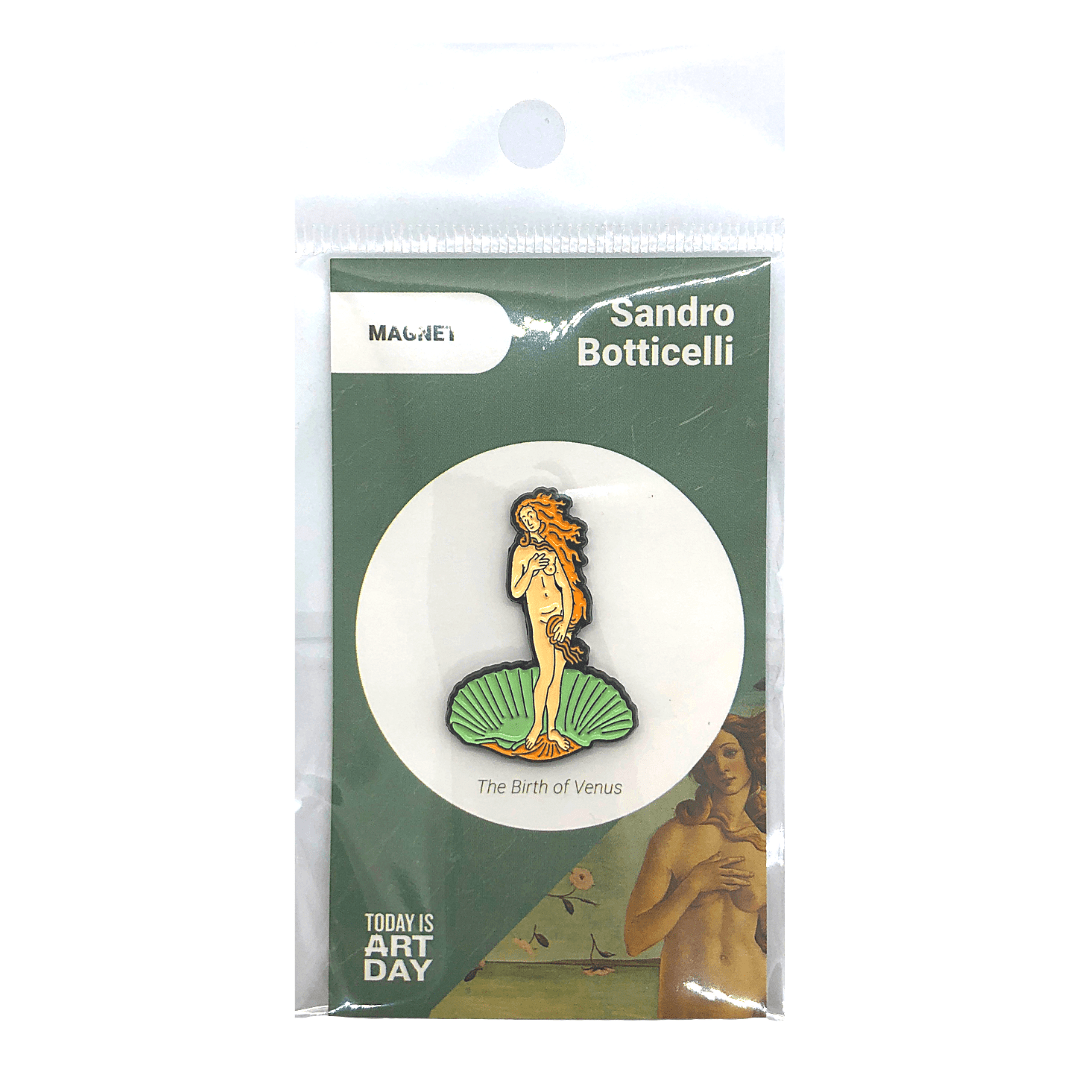 Today is Art Day - Magnet - Birth of Venus - Botticelli - PMA Store at the Portland Museum of Art, Maine