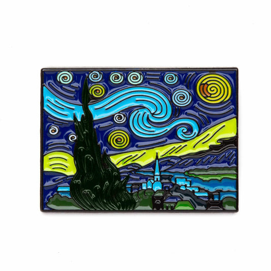Today is Art Day - Magnet - Starry Night - Van Gogh - PMA Store at the Portland Museum of Art, Maine