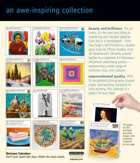 Hachette Book Group - Art Page-A-Day® Gallery Calendar 2027
