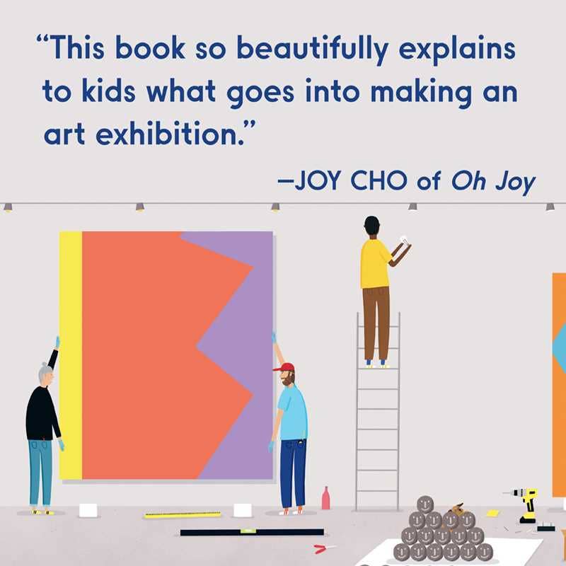 Making a Great Exhibition (Books for Kids, Art for Kids, Art Book) by Doro Globus: Hardcover; 40 pages / English - PMA Store at the Portland Museum of Art, Maine