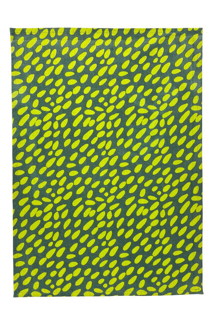 See Design - Tea Towels (Set of 2): Rocks Orange/Yellow - PMA Store at the Portland Museum of Art, Maine