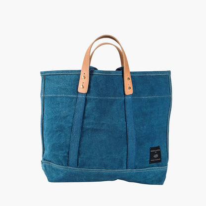 IMMODEST COTTON - Small East West Tote | Indigo - PMA Store at the Portland Museum of Art, Maine