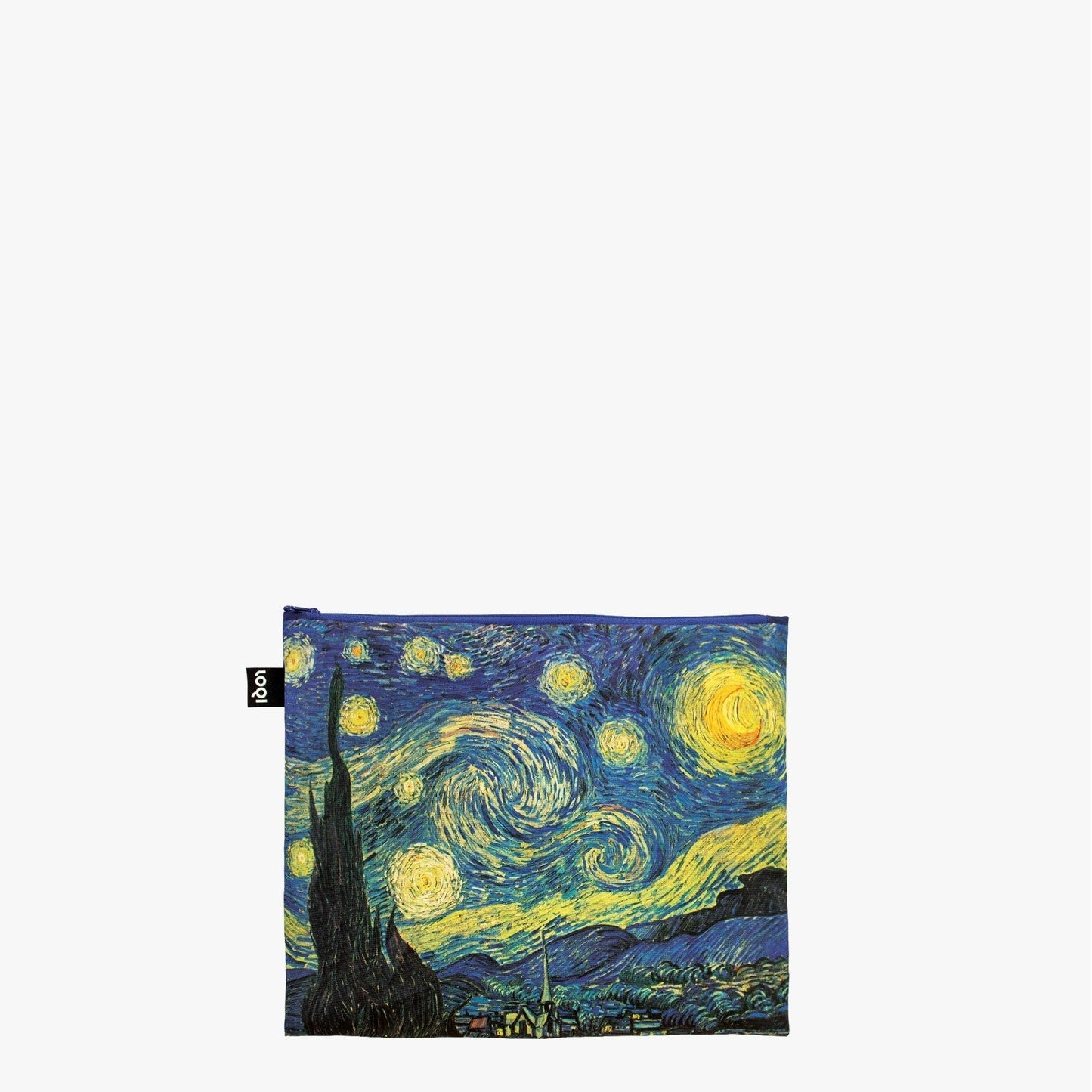 VINCENT VAN GOGH Starry Night, Wheatfield, Irises Recycled Zip Pockets - PMA Store at the Portland Museum of Art, Maine