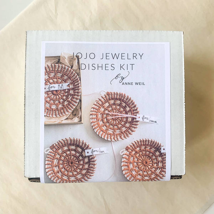 Jojo Jewelry Dishes Kit (makes 5): Stone / Rust