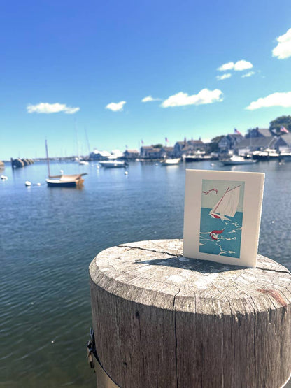 Saturn Press - Regatta: Unsleeved - PMA Store at the Portland Museum of Art, Maine