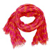 See Design - Cotton Scarf: Speck Fuchsia/Orange - PMA Store at the Portland Museum of Art, Maine