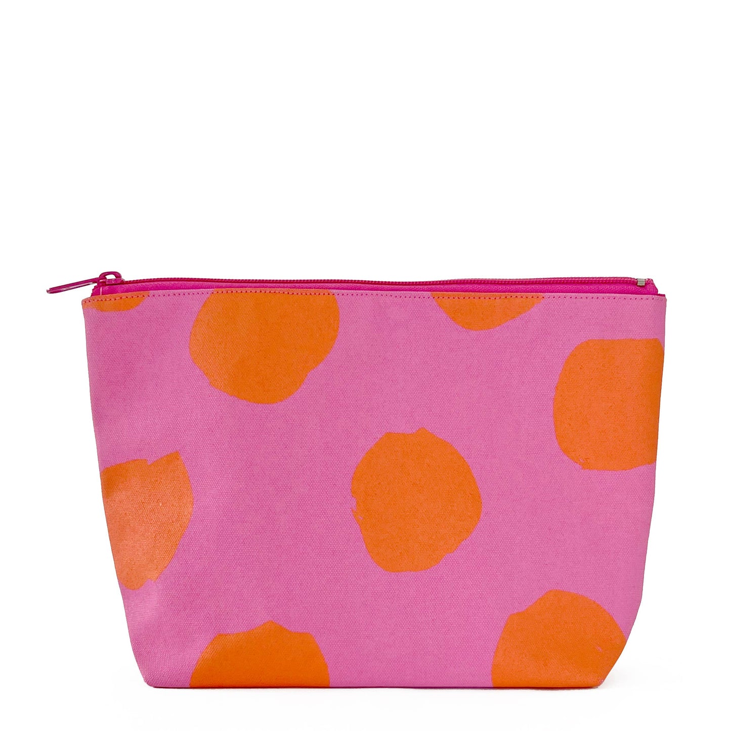 Travel Pouch Large: Grasses Orange/Yellow - PMA Store at the Portland Museum of Art, Maine