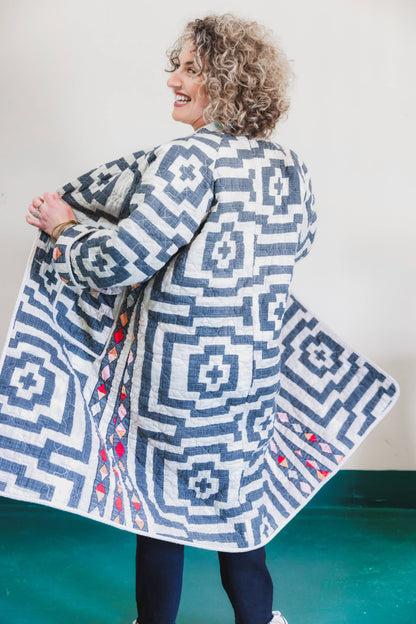 Peking Handicraft - Hypnotic House Robe - Jungalow: M/L - PMA Store at the Portland Museum of Art, Maine