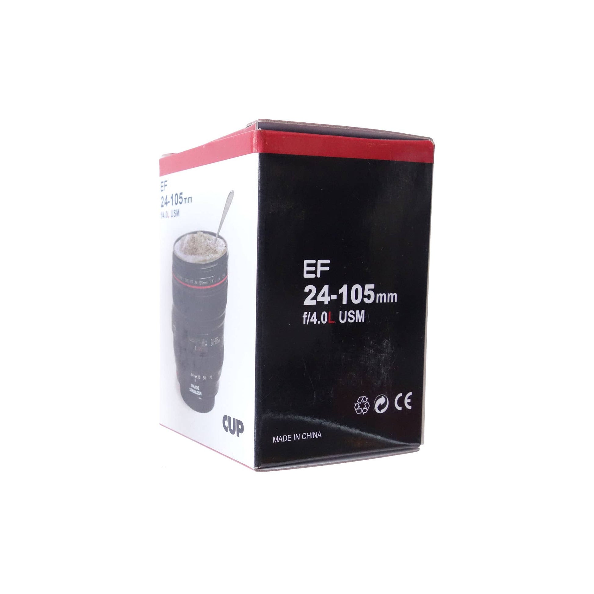 Replica Camera Lens Mini Travel Cup - PMA Store at the Portland Museum of Art, Maine