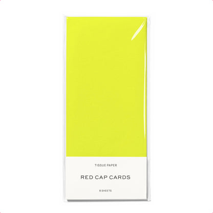 Neon Yellow tissue paper: 8 Sheets - PMA Store at the Portland Museum of Art, Maine