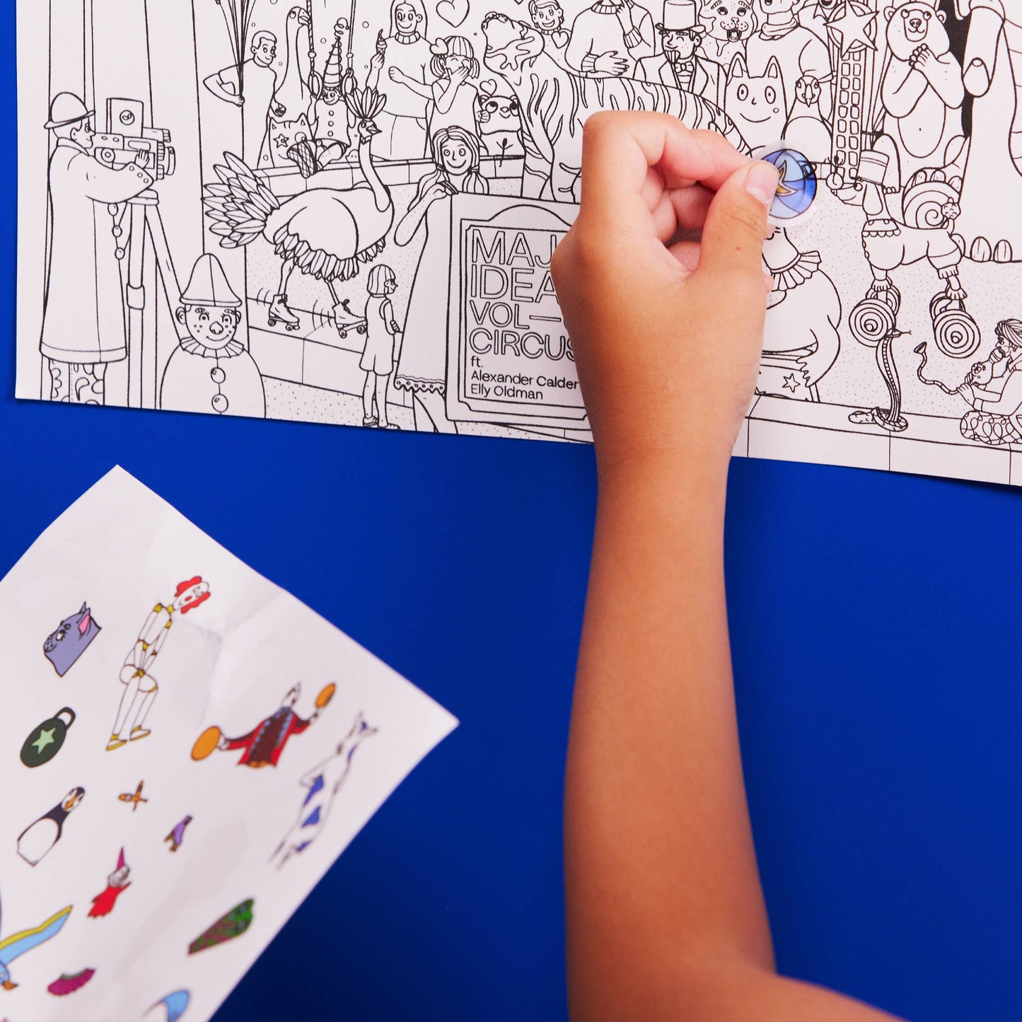 VOL ⑧ — CIRCUS Sticker Based Art Pack - PMA Store at the Portland Museum of Art, Maine