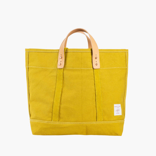 IMMODEST COTTON - Small East West Tote | Chartreuse - PMA Store at the Portland Museum of Art, Maine