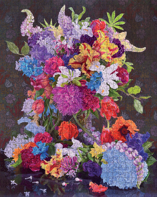 Pomegranate - Eric Wert: The Arrangement 1000-Piece Jigsaw Puzzle - PMA Store at the Portland Museum of Art, Maine