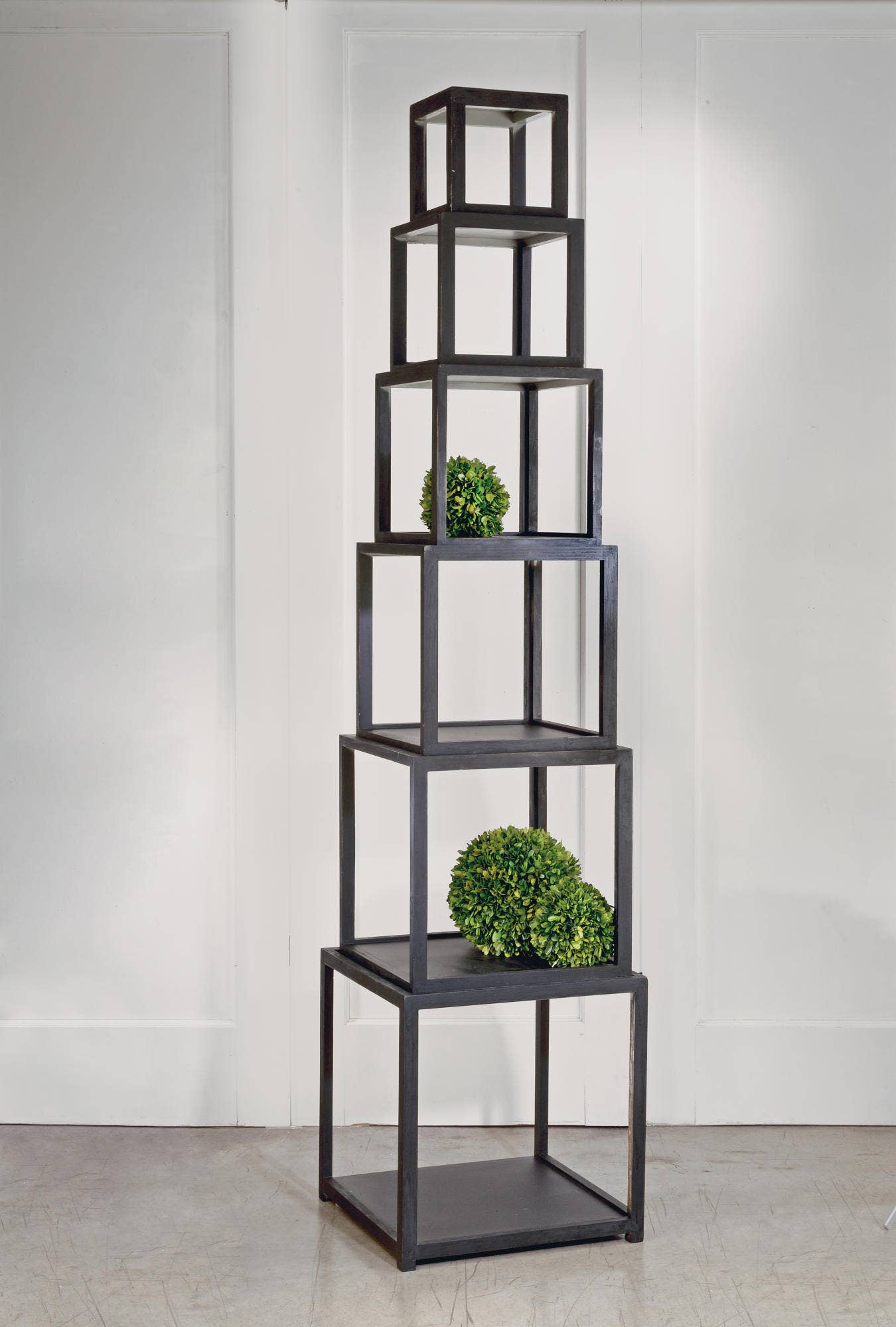 Wood Cube Risers in Set of 3 or Set of 6: White / 6 Cubes - PMA Store at the Portland Museum of Art, Maine