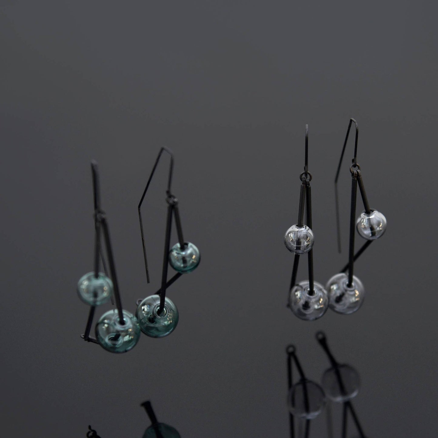 Pursuits - Arlo Earrings: Glass Amber