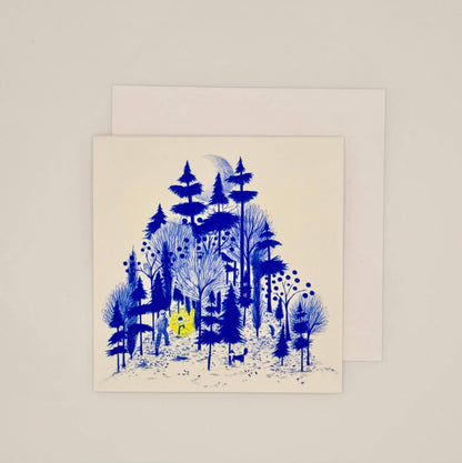 Avery Reed - Night Walk in the Woods Greeting Card Set | Set of 6