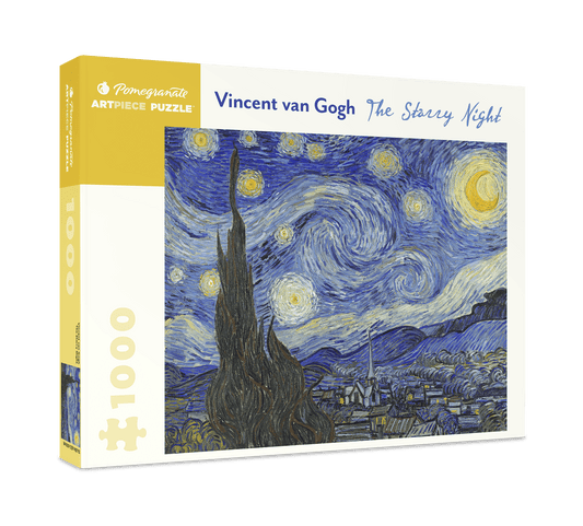 Pomegranate - Vincent van Gogh: The Starry Night 1000-Piece Jigsaw Puzzle - PMA Store at the Portland Museum of Art, Maine
