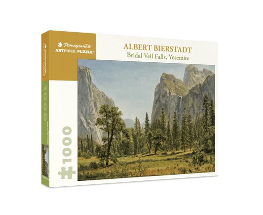 Pomegranate - Albert Bierstadt: Bridal Veil Falls, Yosemite 1000-Piece Jigsaw Puzzle - PMA Store at the Portland Museum of Art, Maine
