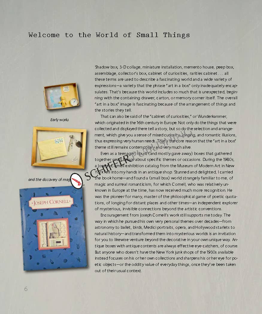 Schiffer Publishing - Art in a Box: 30 Creative Projects in Mixed-Media Assemblage - PMA Store at the Portland Museum of Art, Maine