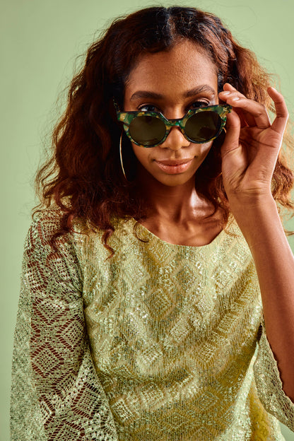 SARDINE - SARDINE - Aster - Abalone Rizz Sunglasses 