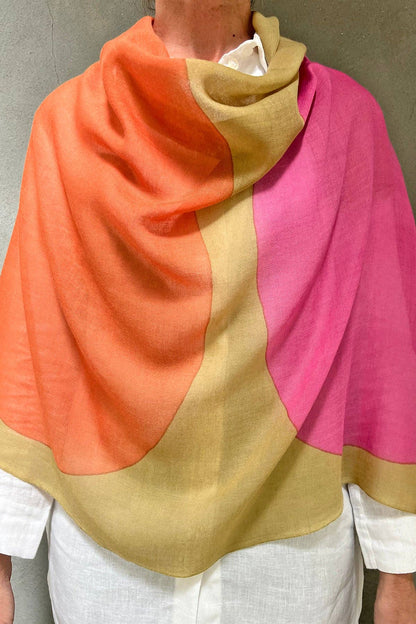 Wool Scarf: Field Indigo - PMA Store at the Portland Museum of Art, Maine