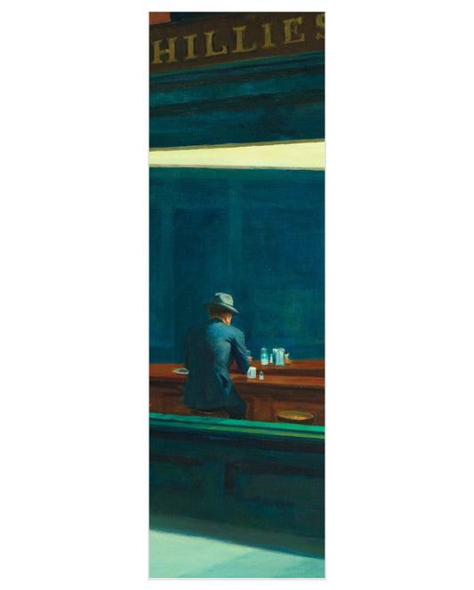 Pomegranate - Edward Hopper: Nighthawks Bookmark - PMA Store at the Portland Museum of Art, Maine
