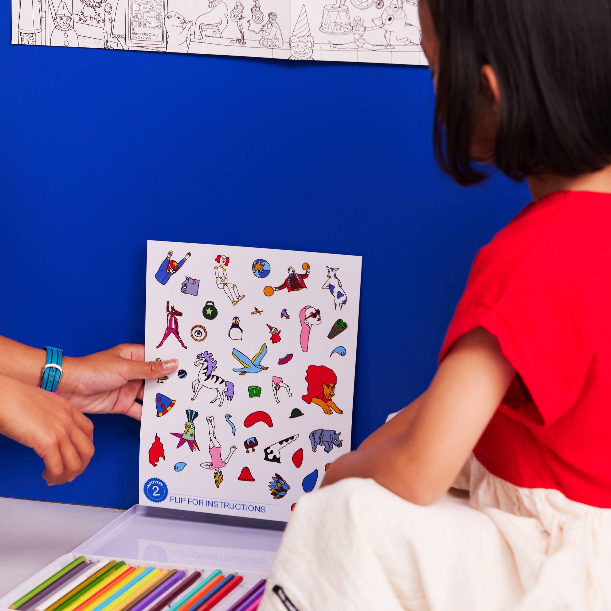 VOL ⑧ — CIRCUS Sticker Based Art Pack - PMA Store at the Portland Museum of Art, Maine