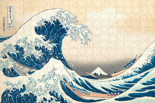 Pomegranate - Hokusai: The Great Wave 500-Piece Puzzle - PMA Store at the Portland Museum of Art, Maine