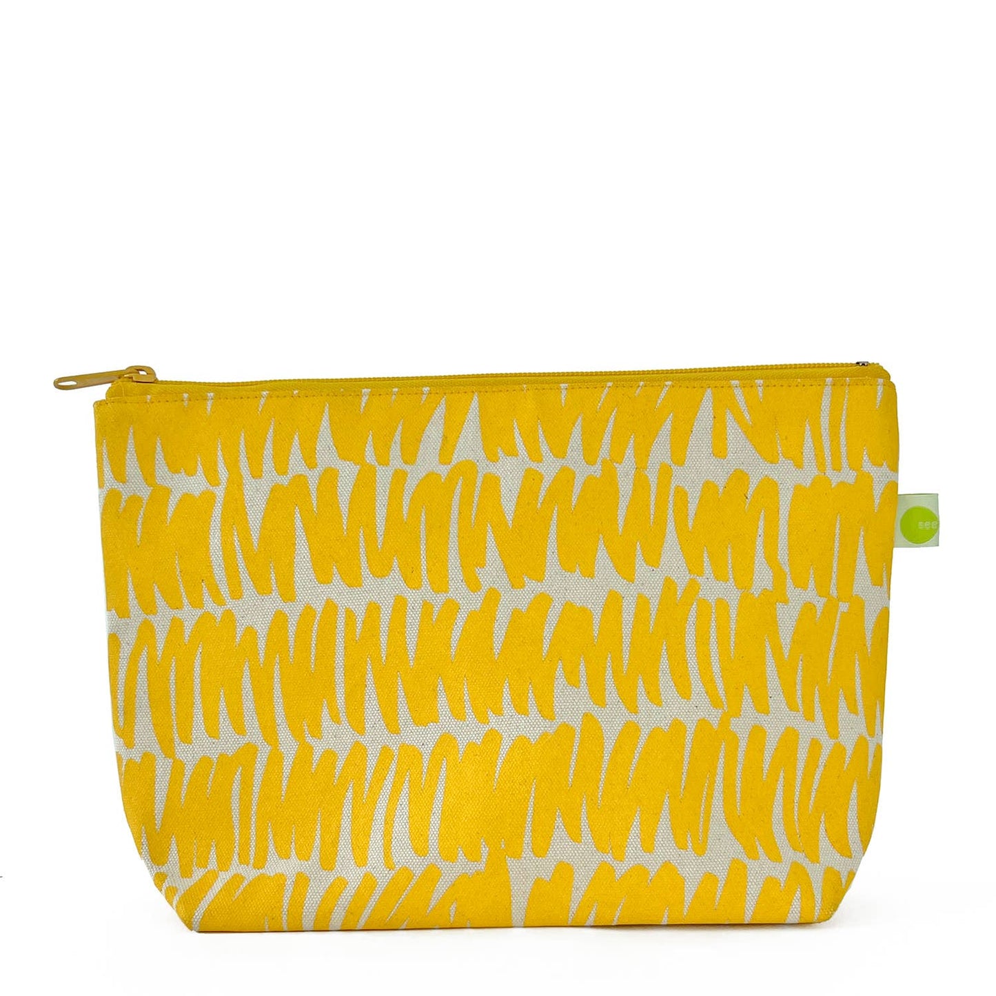 Travel Pouch Large: Wall Citron/Green - PMA Store at the Portland Museum of Art, Maine