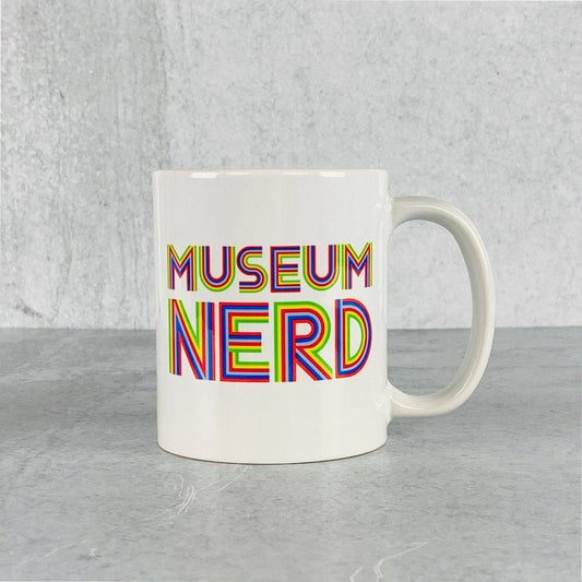 Museum Nerd Classic Mug: White - PMA Store at the Portland Museum of Art, Maine