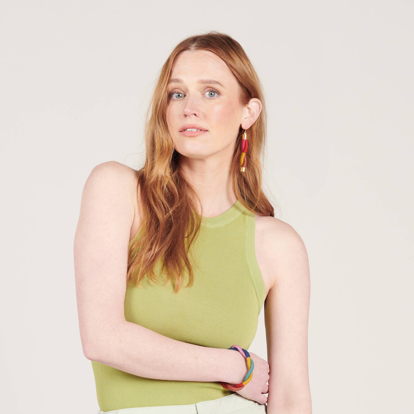 SASHA - Twist Rainbow Earrings