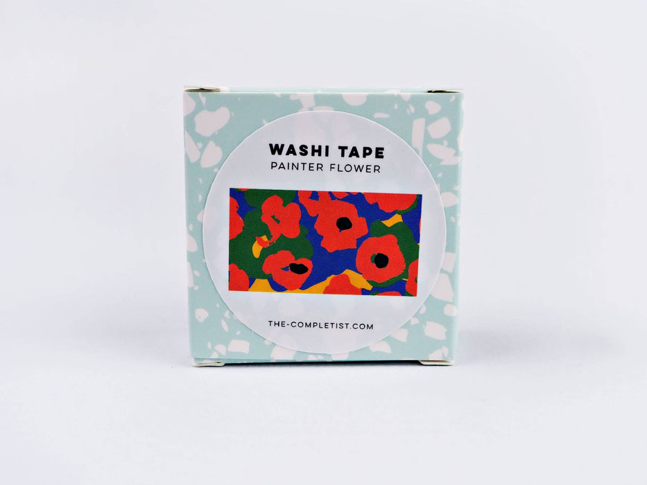 Painter Flower Washi Tape