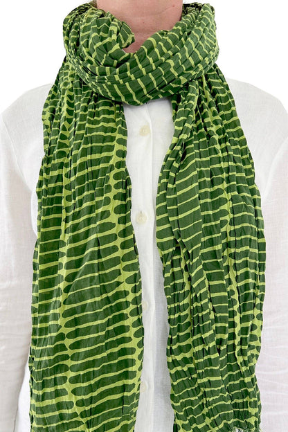 See Design - Cotton Scarf: Stitch Coal