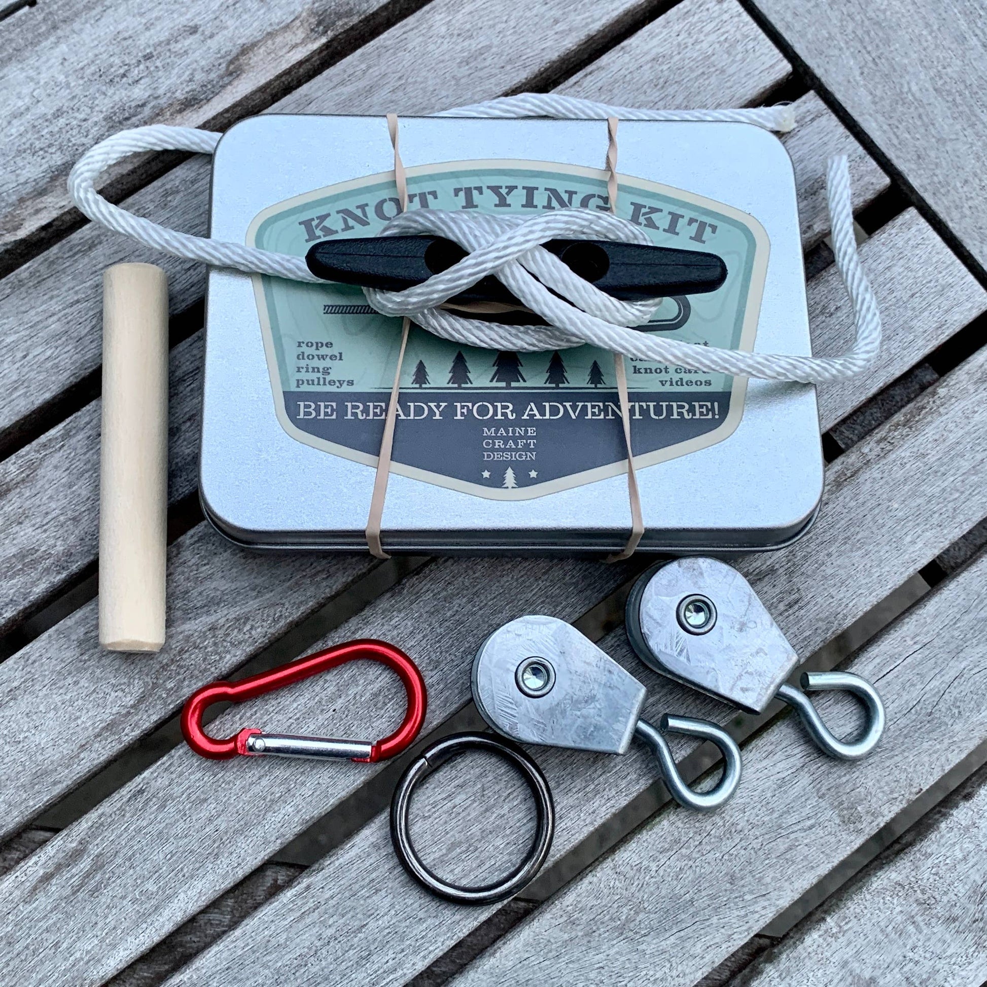Maine Craft Design - Essential Knot Tying Kit - PMA Store at the Portland Museum of Art, Maine