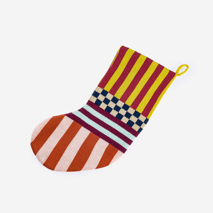 Pattern Patch Holiday Stocking: Desert - PMA Store at the Portland Museum of Art, Maine