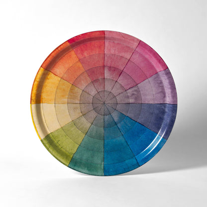 Birchwood Tray - Philipp Otto Runge Colour Wheel - PMA Store at the Portland Museum of Art, Maine